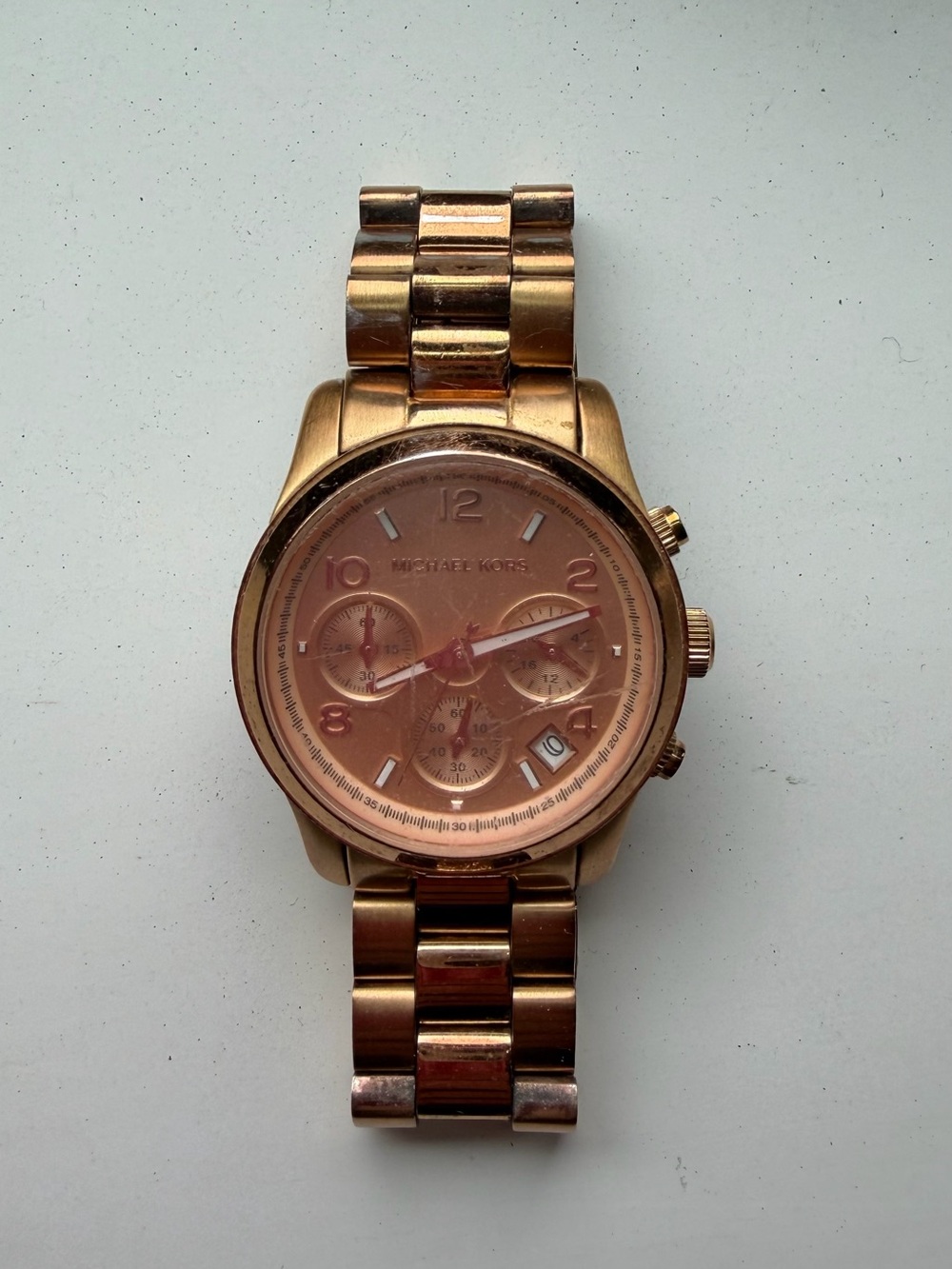 Michael Rose Gold Watch
